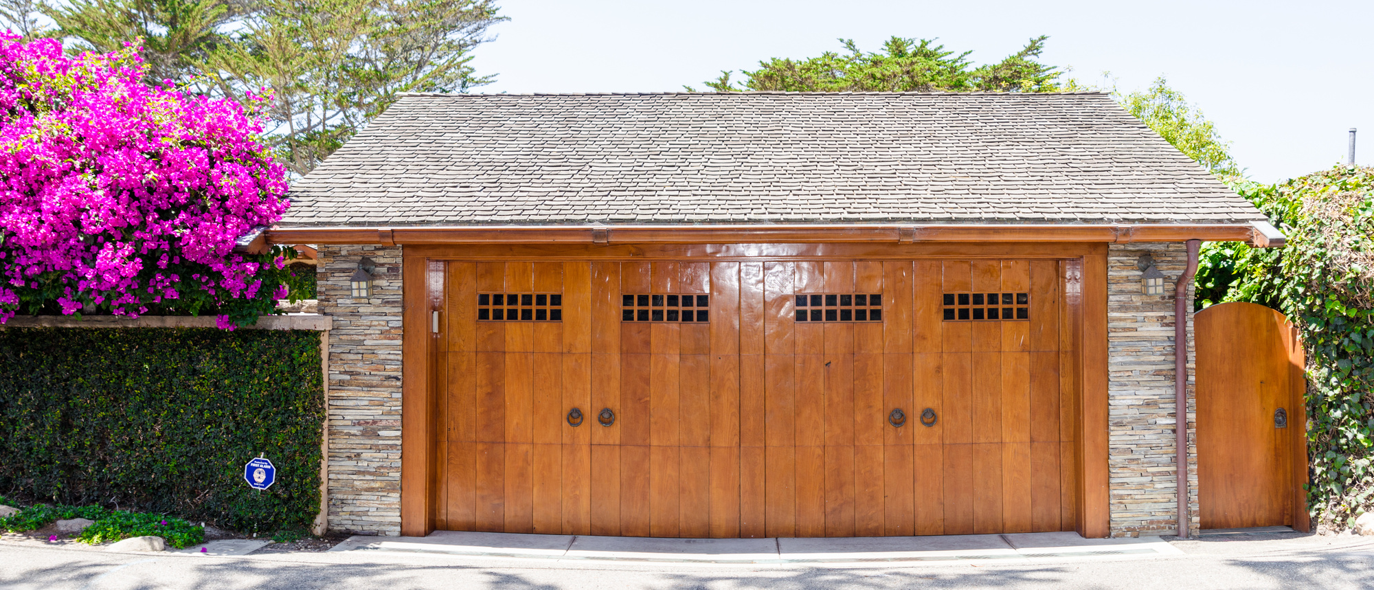 Garage door colors